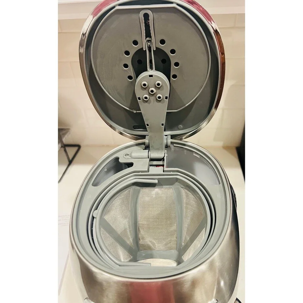 Smeg 50's Retro Style Aesthetic Drip Coffee Machine in stainless